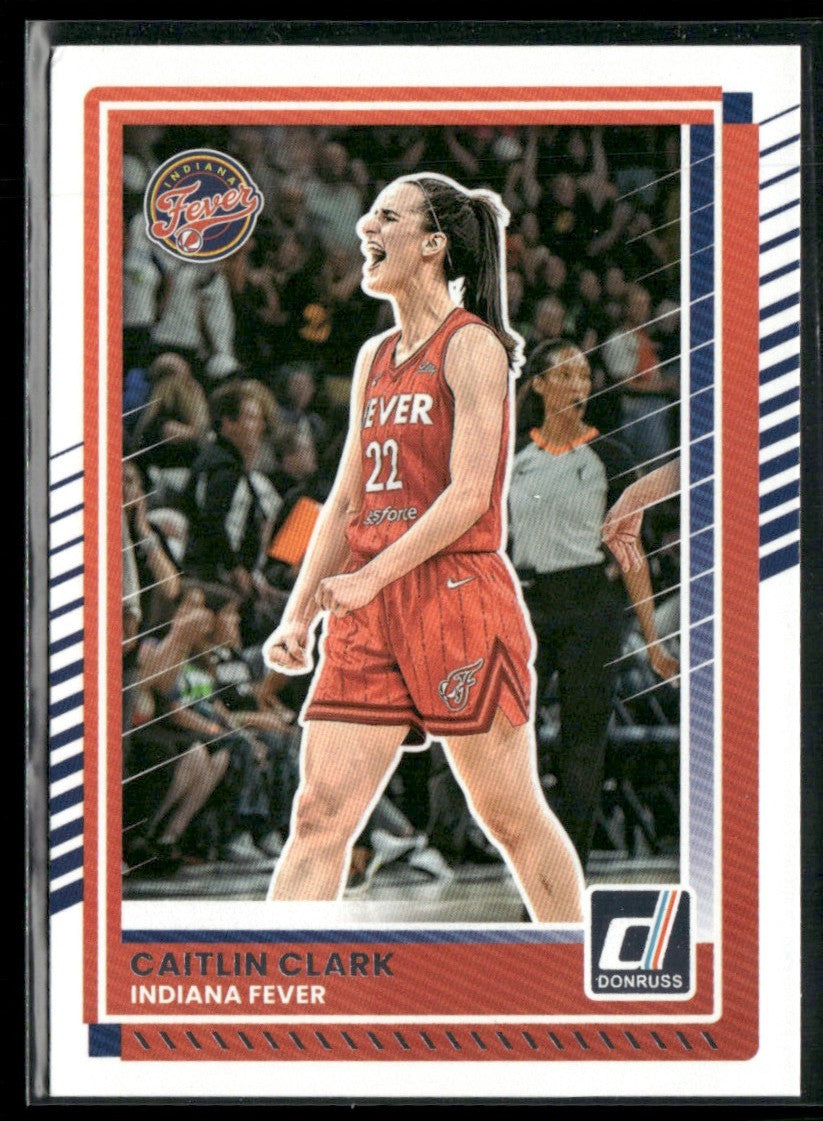 Caitlin Clark 2025 Panini Donruss #47 Indiana Fever