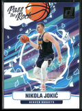 Nikola Jokic 2024 Panini Donruss Pass the Rock #8 Denver Nuggets