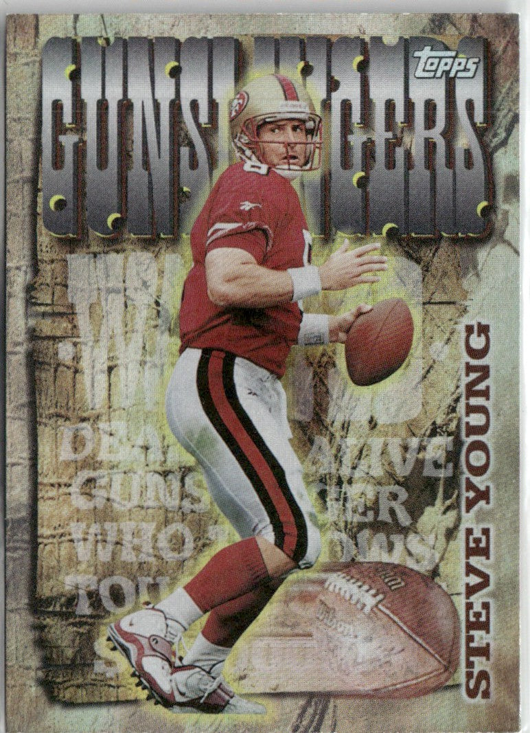 Steve Young 1998 Topps Gunslingers #9 San Francisco 49ers