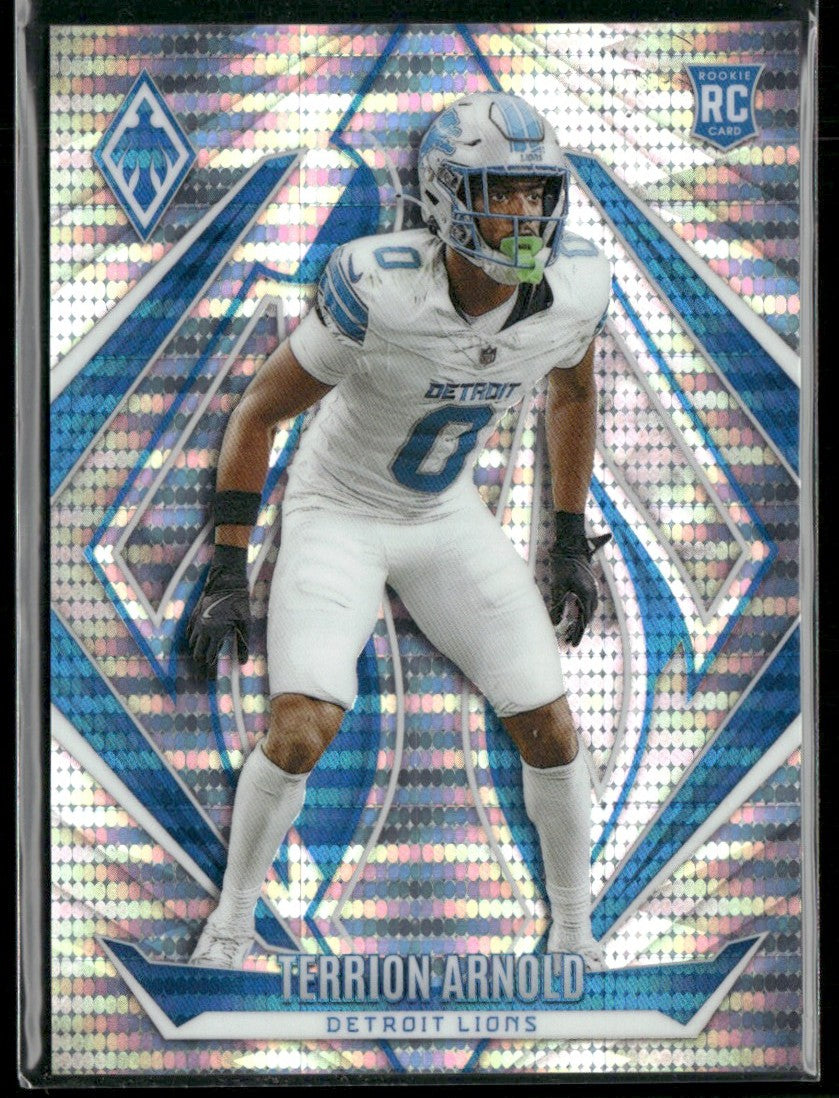 Terrion Arnold 2024 Panini Phoenix Pulsar RC /200 #240 Detroit Lions