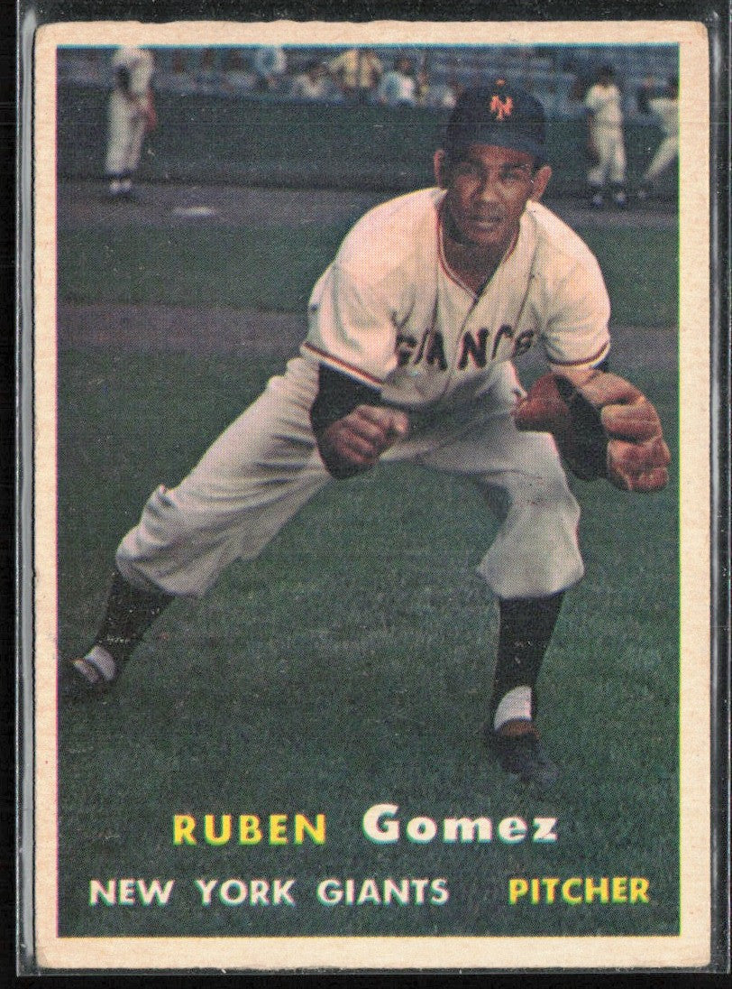 Ruben Gomez 1957 Topps #58 New York Giants