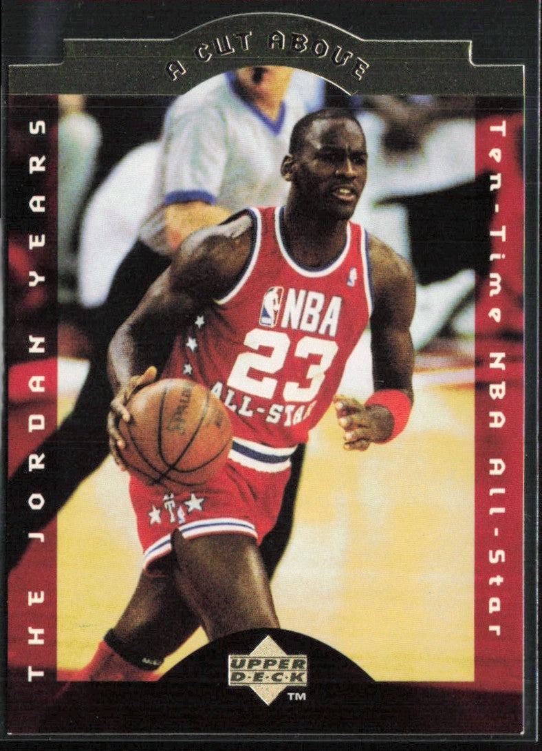 Michael Jordan 1996 Upper Deck A Cut Above #CA5 Chicago Bulls