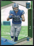 T.J. Hockenson 2019 Panini Donruss Elite Green RC #103 Detroit Lions