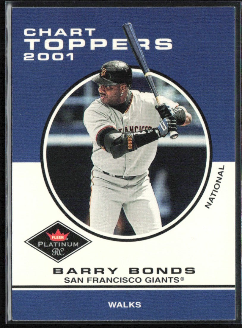 Barry Bonds 2001 Fleer Platinum #414 San Francisco Giants