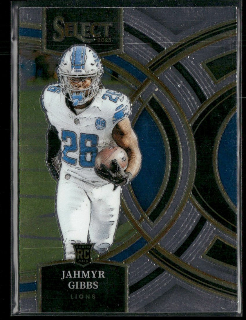Jahmyr Gibbs 2023 Panini Select Premier RC #198 Detroit Lions