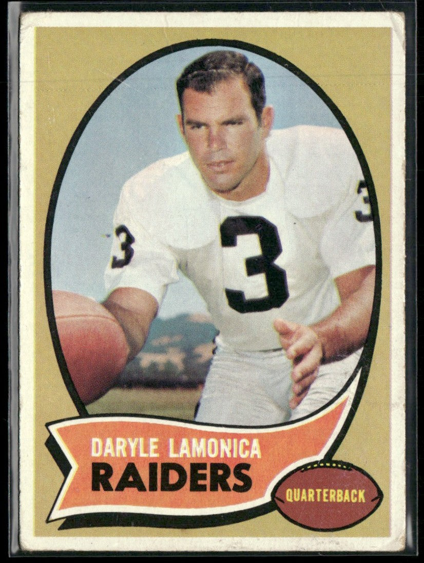 Daryle Lamonica 1970 Topps #50 Oakland Raiders