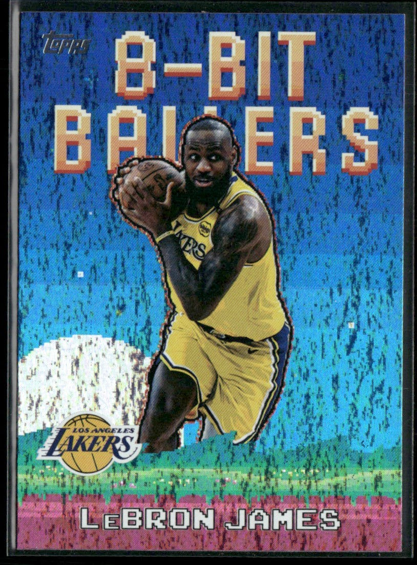 LeBron James 2025 Topps 8-Bit Ballers #8B-19 Los Angeles Lakers