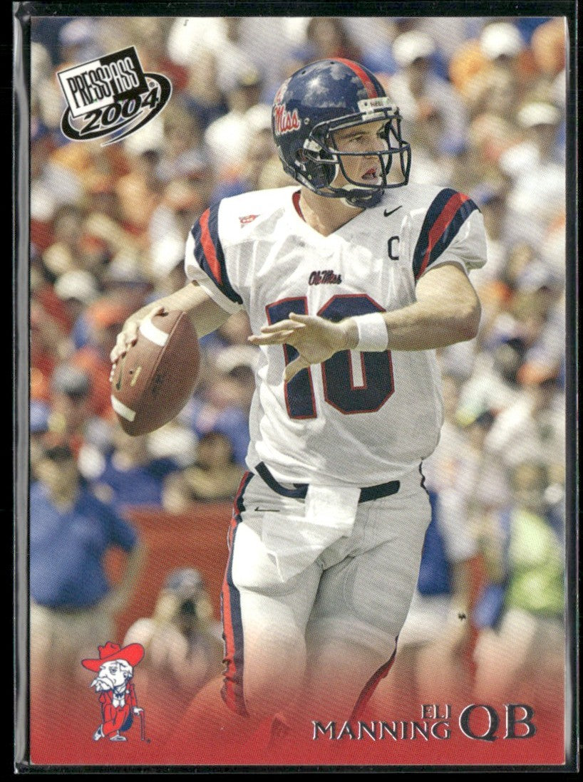 Eli Manning 2004 Press Pass #45 Ole Miss Rebels