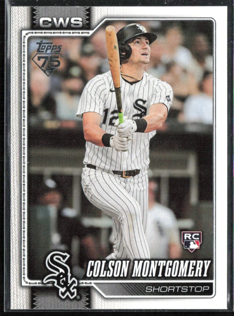 Colson Montgomery 2026 Topps RC #157 Chicago White Sox
