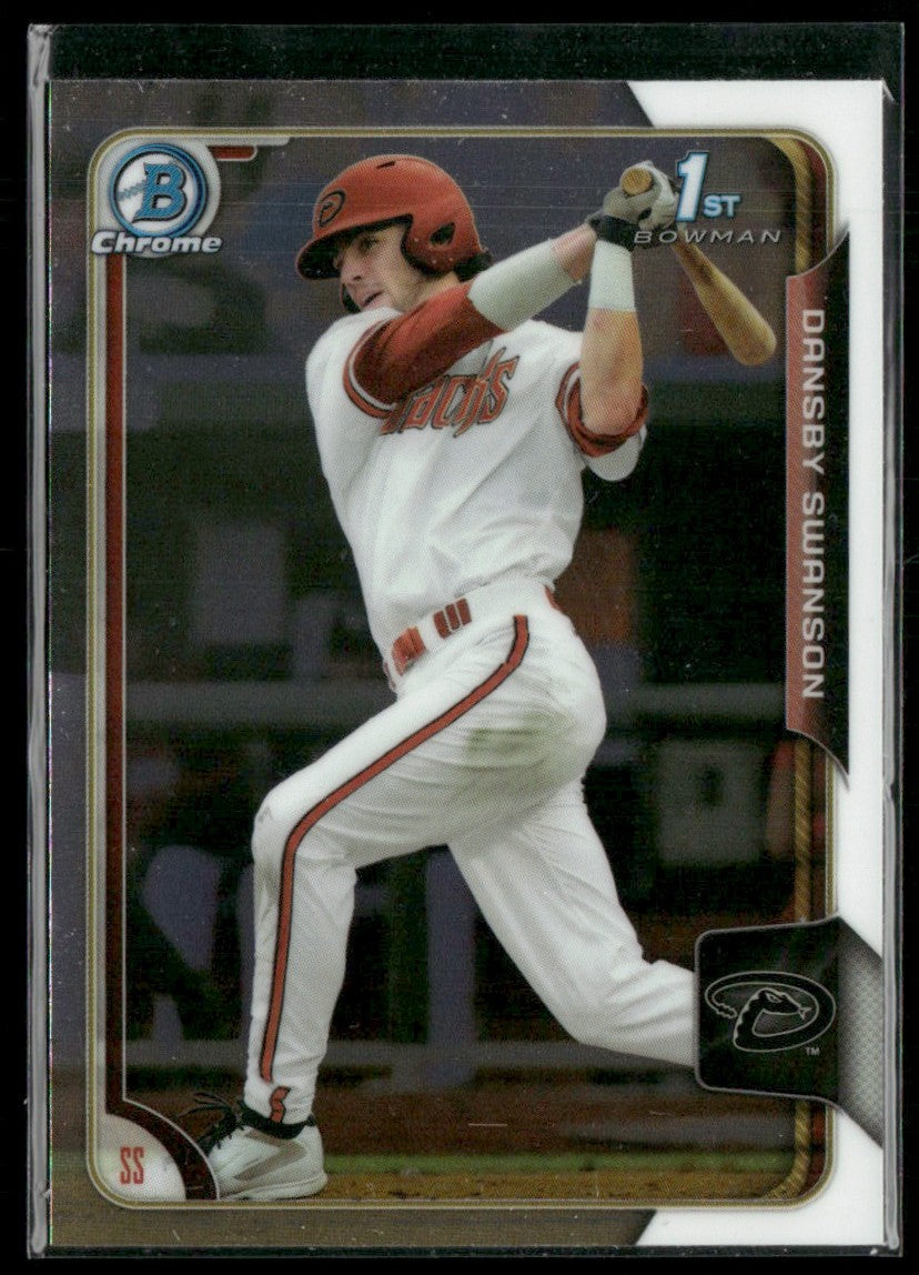 Dansby Swanson 2015 Bowman Draft Picks & Prospects Chrome 1st #1