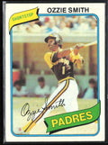 Ozzie Smith 1980 Topps #393 San Diego Padres