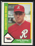 Curt Schilling 1990 CMC AAA #5 Rochester Red Wings