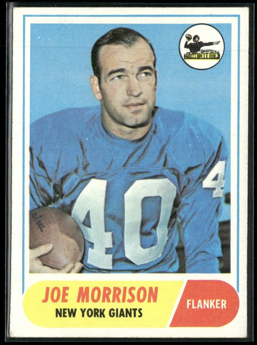 Joe Morrison 1968 Topps #211 New York Giants