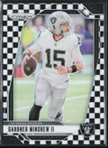 Gardner Minshew II 2024 Panini Prizm Checkerboard #148 Las Vegas Raiders