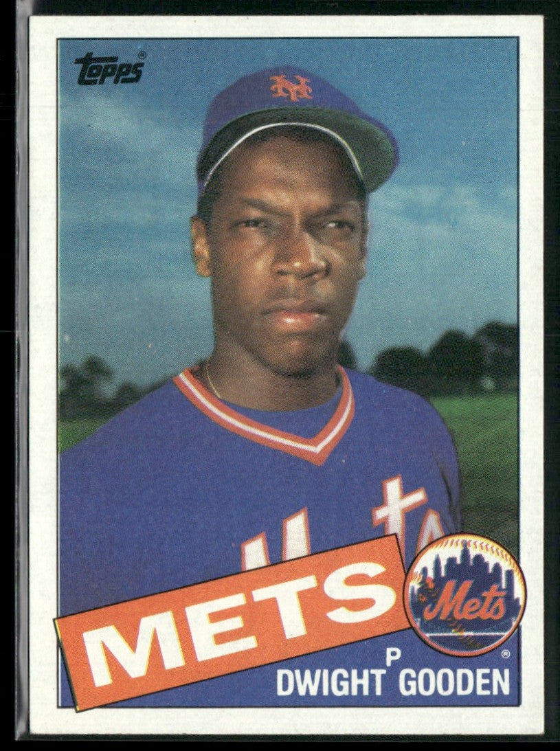Dwight Gooden 1985 Topps RC #620 New York Mets