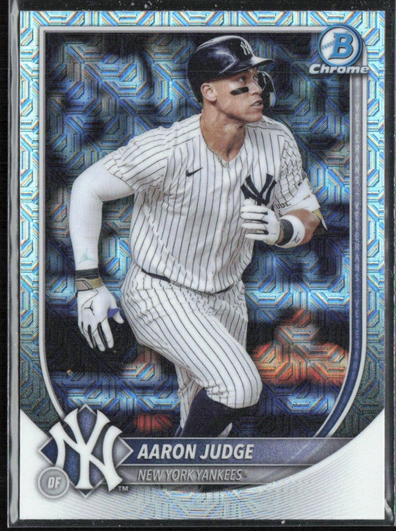 Aaron Judge 2025 Bowman Chrome Mojo Refractor #99 New York Yankees