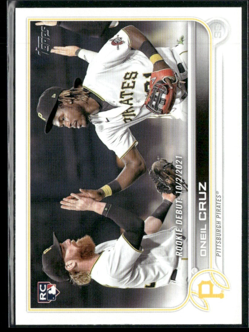 Oneil Cruz 2022 Topps Update #US113 Pittsburgh Pirates