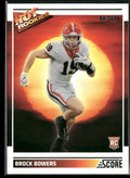Brock Bowers 2024 Panini Score Hot Rookies RC #10 Las Vegas Raiders