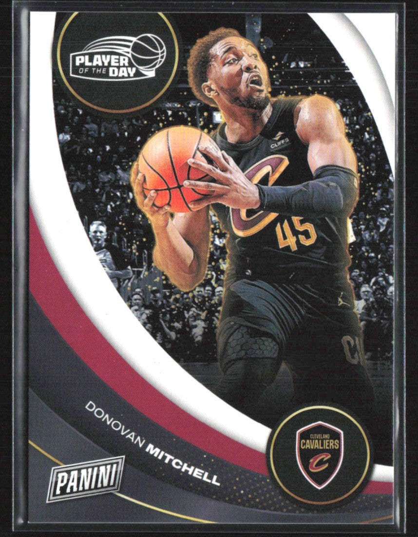 Donovan Mitchell 2024 Panini Player of the Day #8 Cleveland Cavaliers