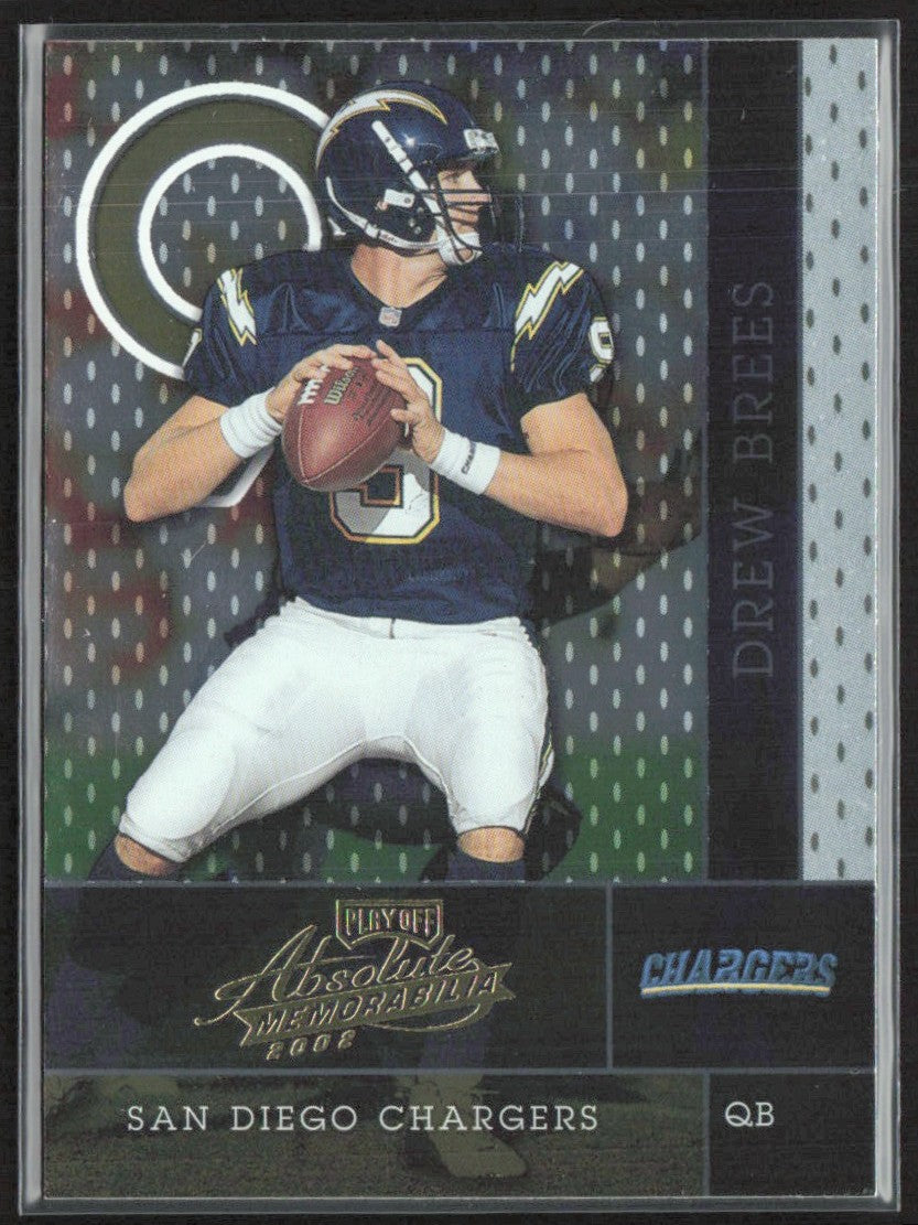 Drew Brees 2002 Playoff Absolute Memorabilia #41 San Diego Chargers