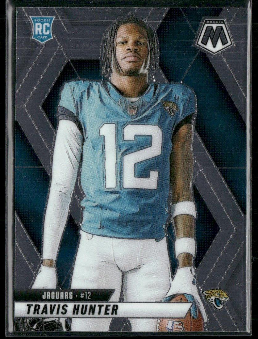 Travis Hunter 2025 Panini Mosaic Rookie Variations RC #279 Jacksonville Jaguars