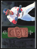 Omar Vizquel 1998 SPx Finite /9000 #76 Cleveland Indians