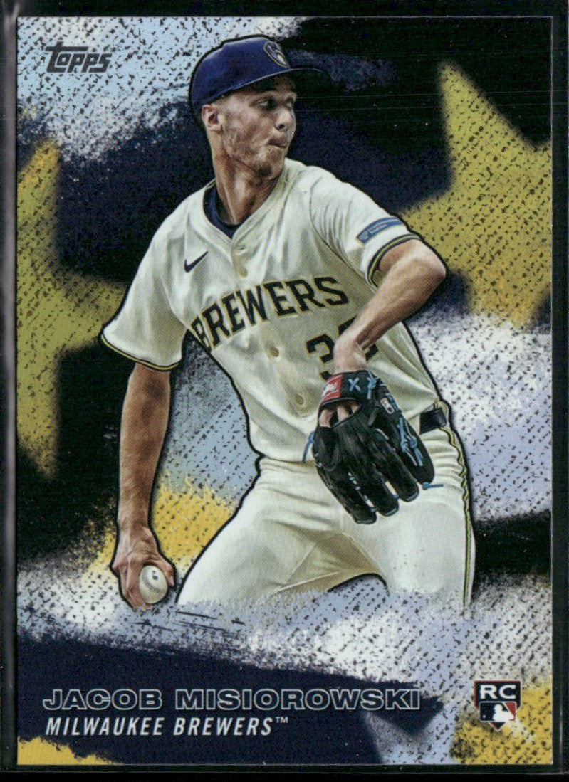 Jacob Misiorowski 2026 Topps Stars of MLB RC #SMLB-26 Milwaukee Brewers