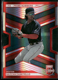 Nazzan Zanetello 2023 Panini Elite Extra Edition Red Prime Numbers Die Cut /200