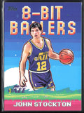 John Stockton 2025 Topps 8-Bit Ballers #8B-24 Utah Jazz