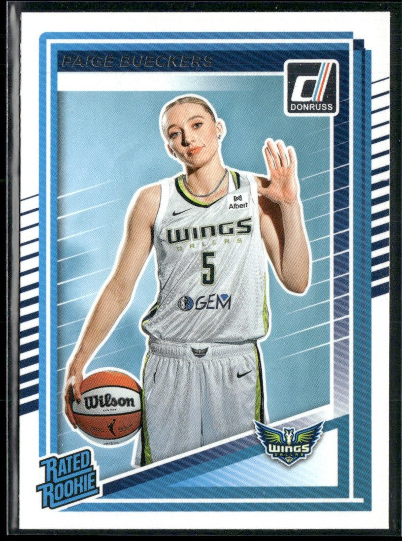Paige Bueckers 2025 Donruss RC #86 Dallas Wings