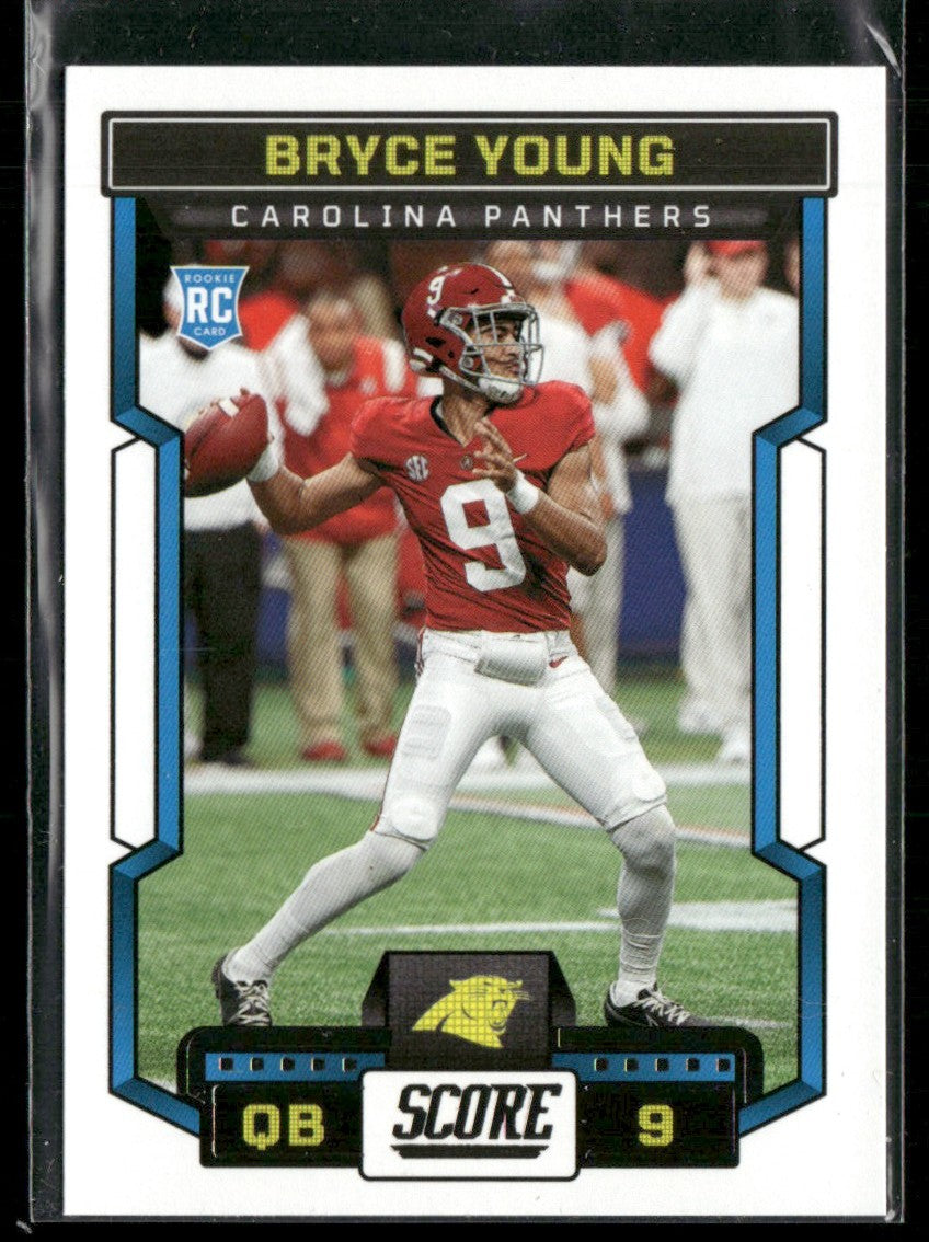 Bryce Young 2023 Panini Score RC #301 Carolina Panthers