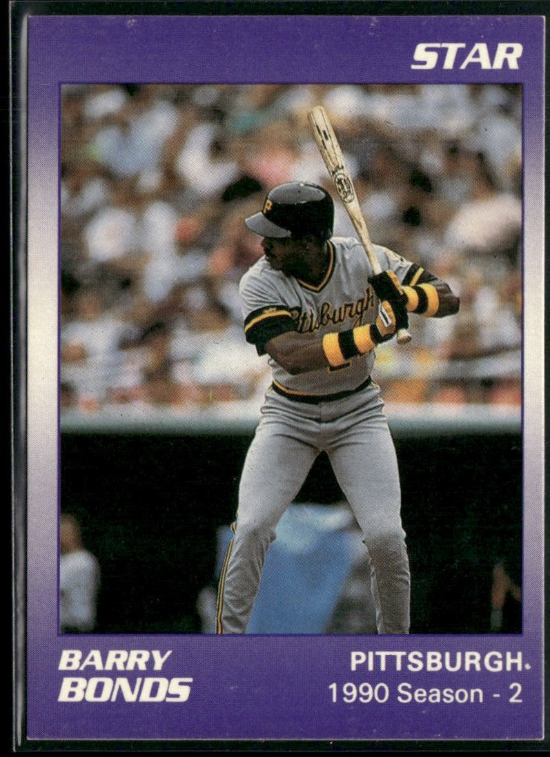 Barry Bonds 1990 Star Bonds 1990 Season - 2 #4 Pittsburgh Pirates