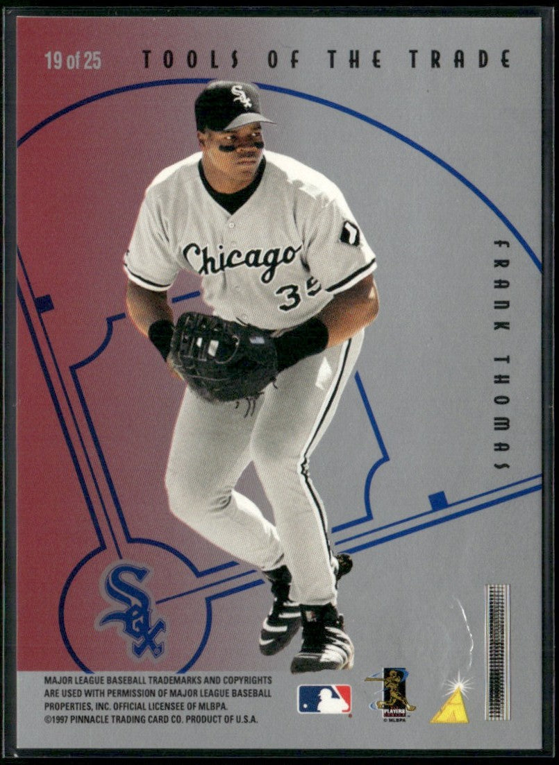 Mark McGwire Frank Thomas 1997 Select Tools of the Trade #19 Oakland Athletics