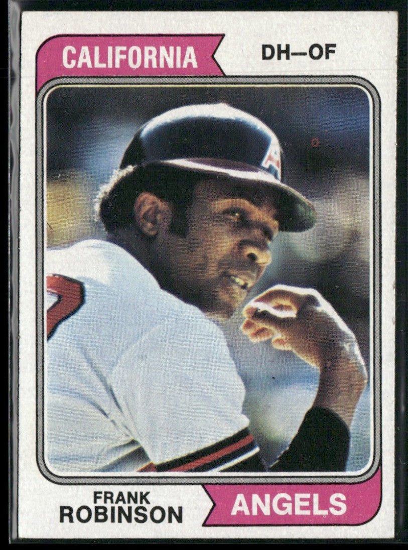 Frank Robinson 1974 Topps #55 California Angels