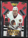 Eric Daze 1996 Pinnacle By Numbers #11 Chicago Blackhawks