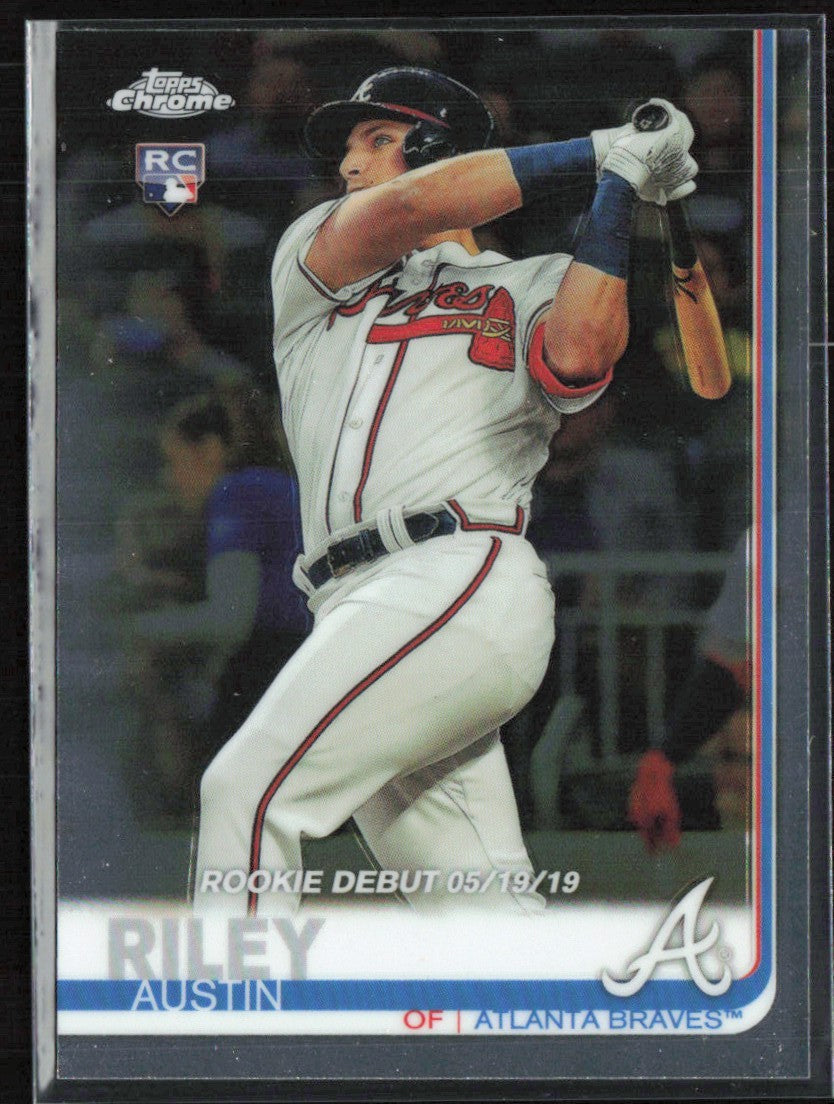 Austin Riley 2019 Topps Chrome RC #61 Atlanta Braves
