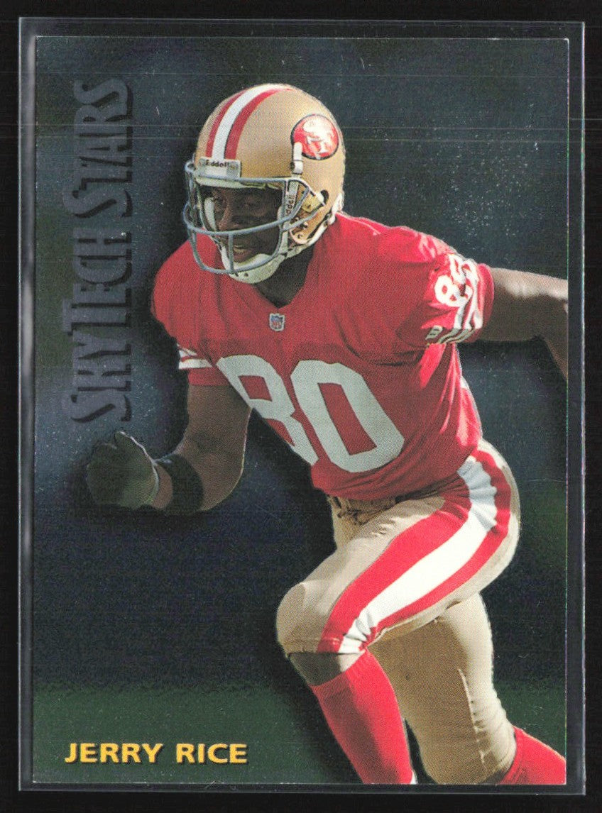 Jerry Rice 1994 SkyBox Premium SkyTech Stars #ST-25 San Francisco 49ers