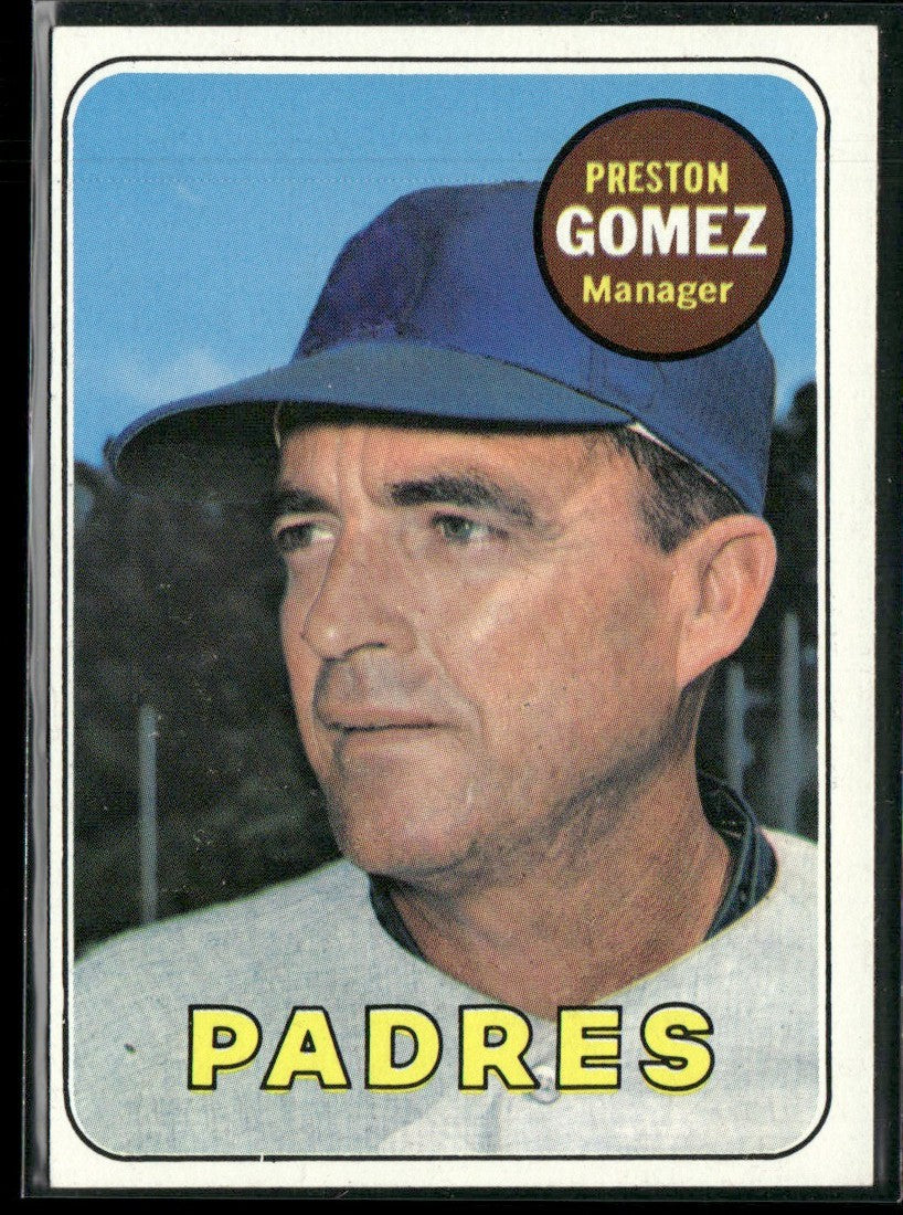 Preston Gomez 1969 Topps #74 San Diego Padres