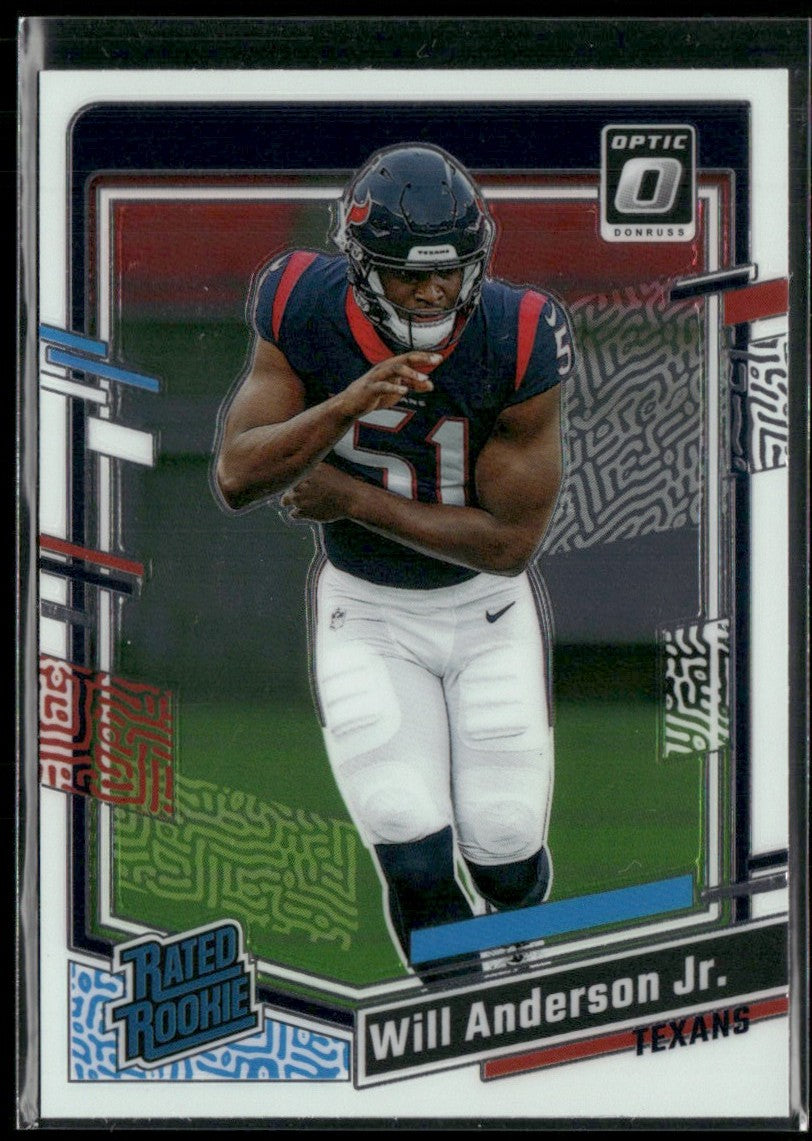 Will Anderson Jr. 2023 Donruss Optic RC #246 Houston Texans
