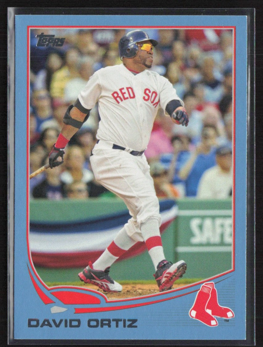 David Ortiz 2013 Topps Blue #595 Boston Red Sox