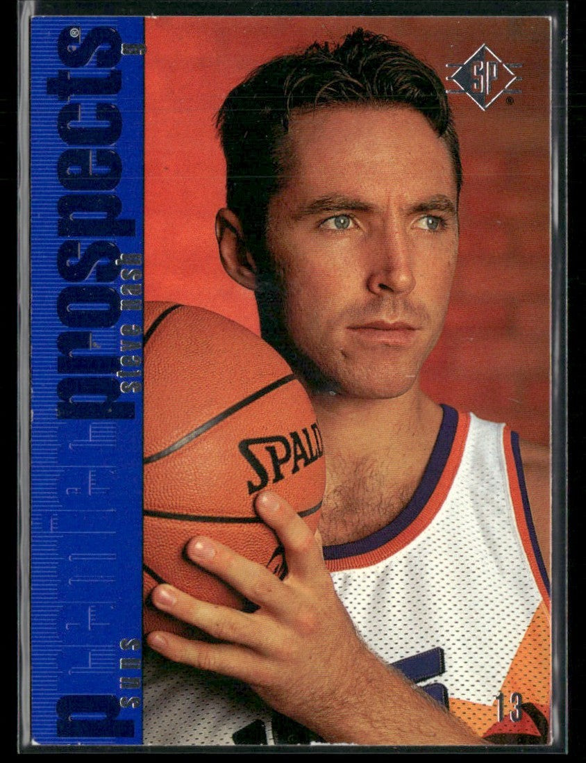 Steve Nash 1996 Upper Deck SP Premier Prospects RC #142 Phoenix Suns