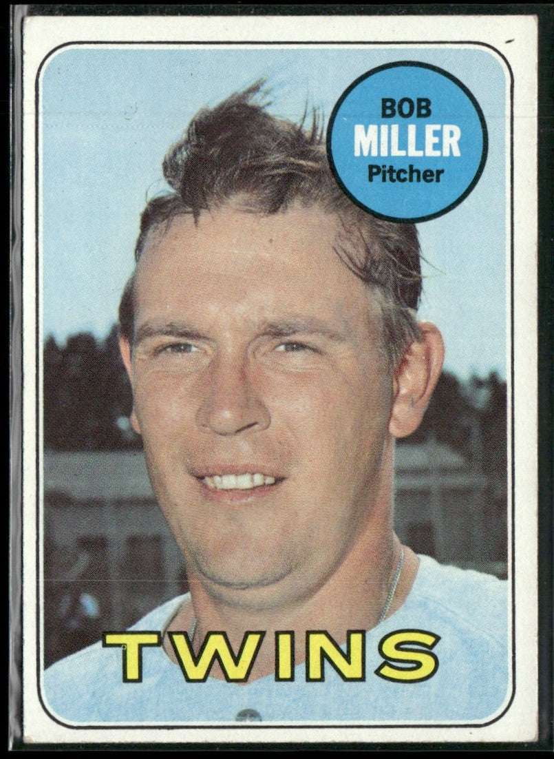 Bob Miller 1969 Topps #403 Minnesota Twins