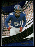 Abdul Carter 2025 Panini Revolution Futures RC #17 New York Giants