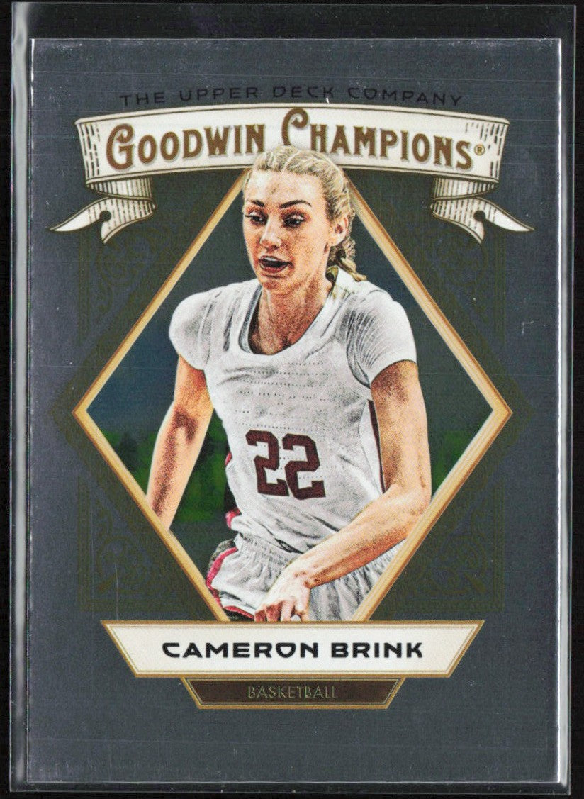 Cameron Brink 2025 Upper Deck Goodwin Champions Silver Foil #22
