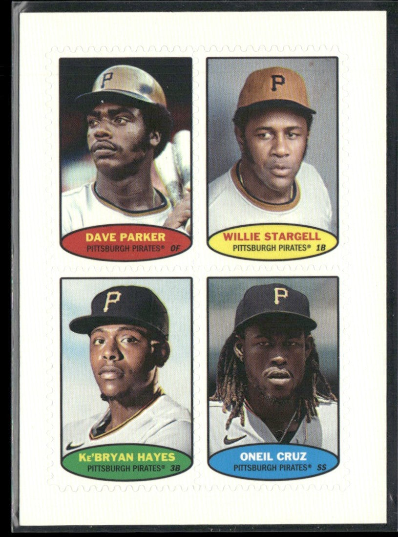 Dave Parker/Willie Stargell/Ke'Bryan Hayes/Oneil Cruz 2023 Topps Heritage