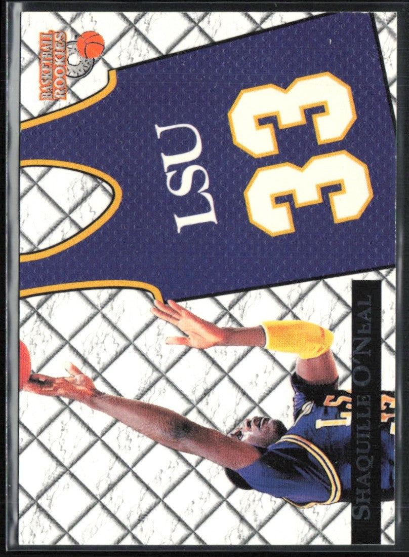 Shaquille O'Neal 1996 Score Board Basketball Rookies #J26 LSU Tigers