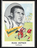 Russ Hepner 1961 Nu-Cards #151 Bowling Green Falcons