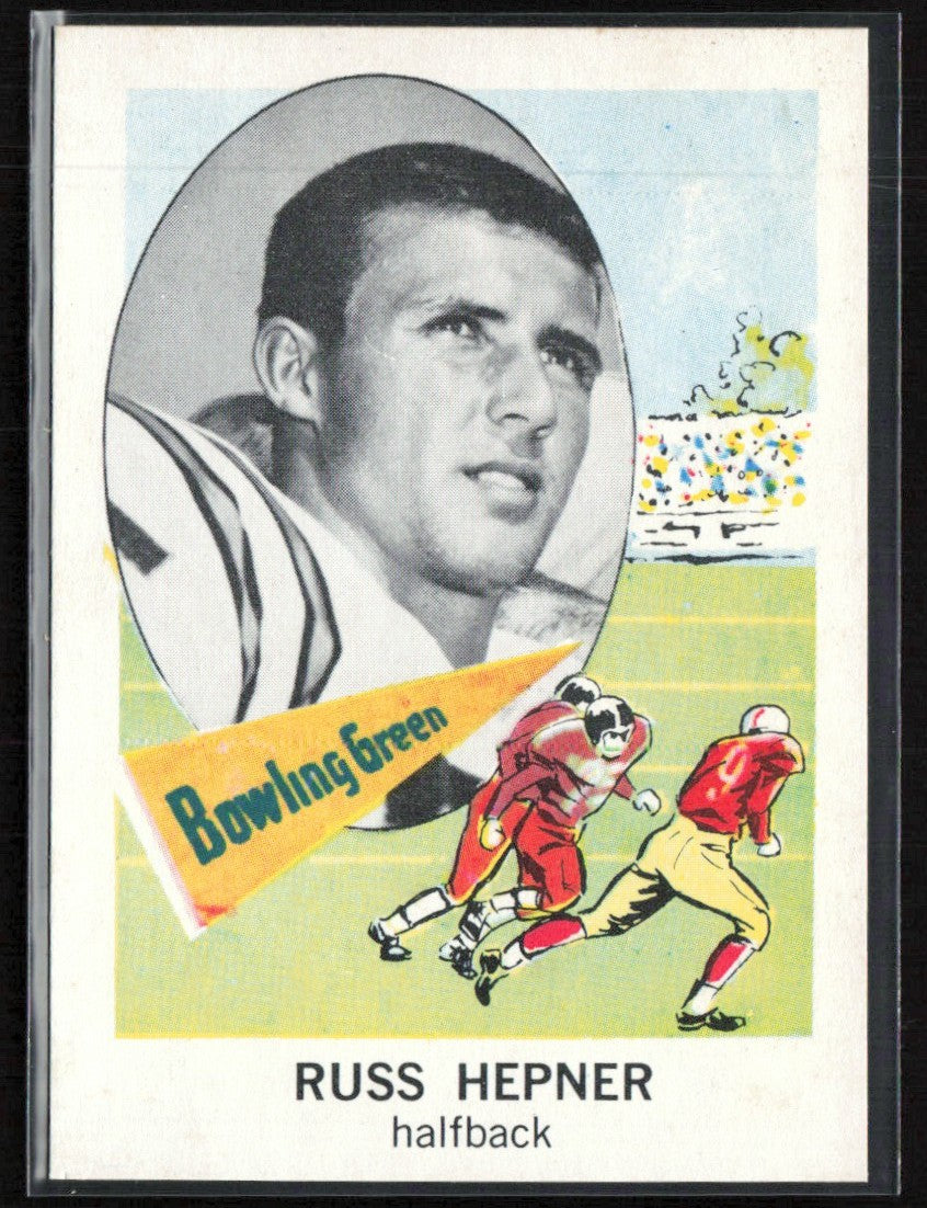 Russ Hepner 1961 Nu-Cards #151 Bowling Green Falcons