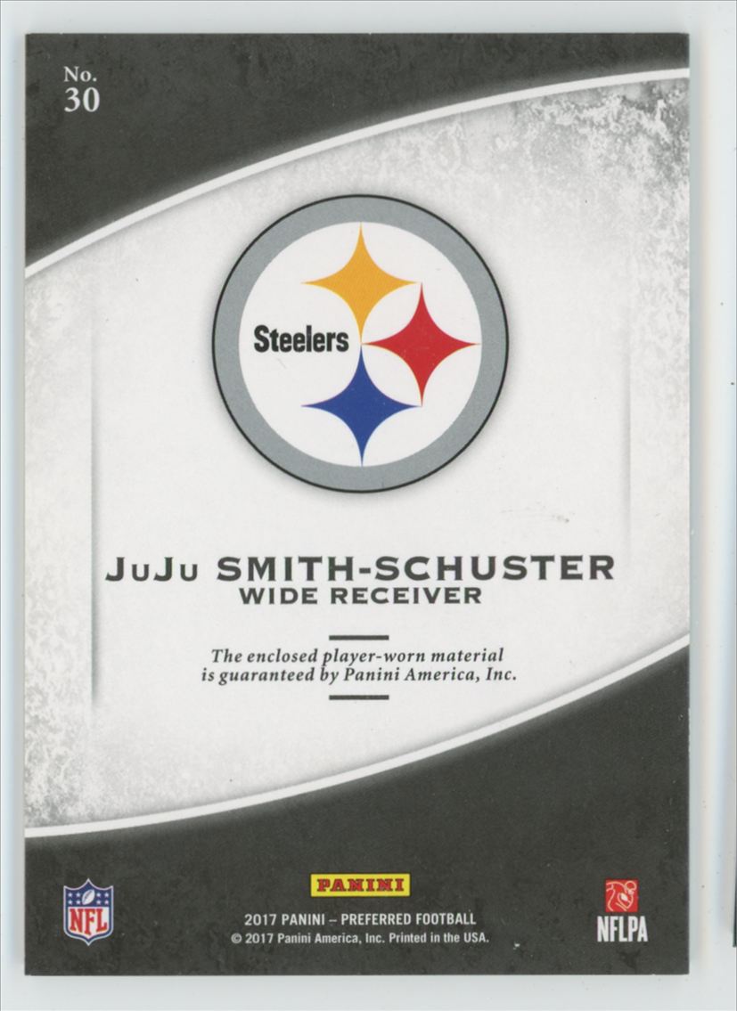 JuJu Smith-Schuster 2017 Panini Crown Royale Silhouette /250 Jersey #30