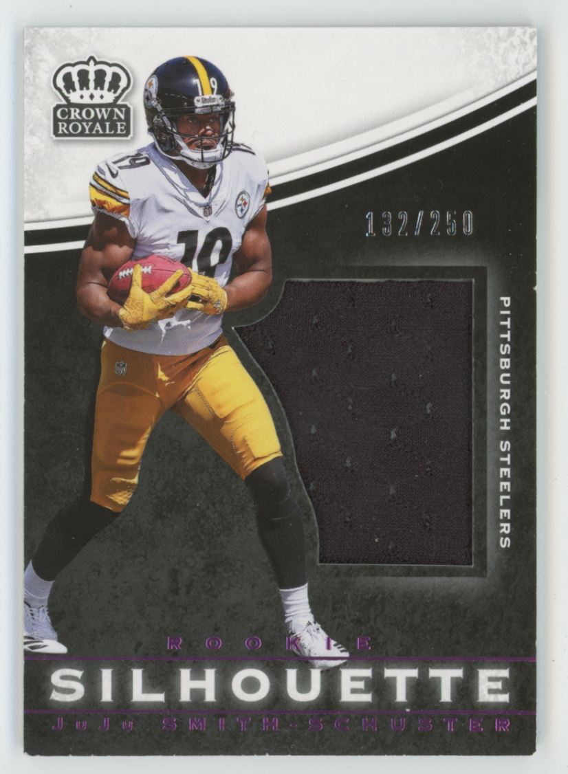 JuJu Smith-Schuster 2017 Panini Crown Royale Silhouette /250 Jersey #30